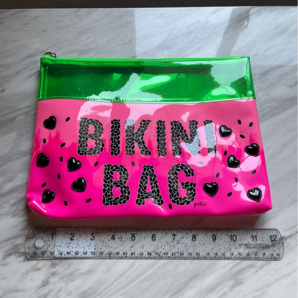 Beautiful pink and green bag